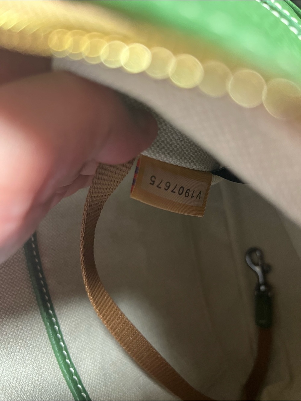Dooney & Bourke Green Pebble Leather Shoulder Bag - NWT - Picture 5 of 7
